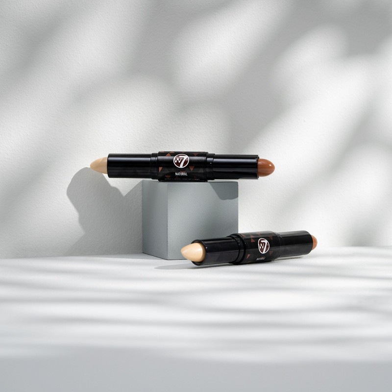 W7 Contour Stick - Double-Ended Creamy Contour & Highlight Makeup