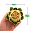 GiftHow Large Green Artificial Artichokes Fruits - Fake Fruits and