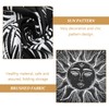 FUNOMOCYA Black White Sun Tapestry Home Decoration Decor Boho Wall