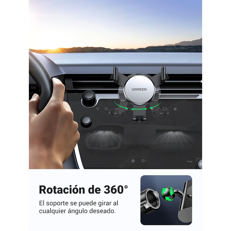 UGREEN Soporte Celular Auto para Ranura CD