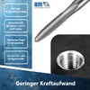 AM-Zerspanungstechnik Tap Cutter Set M6 x 0.75 Taper + Finishing