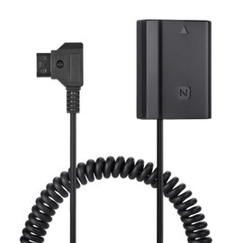 D-Tap to NP-FZ100 Dummy Battery,Fully Decoded NP-FZ100 Power Cable for Sony A7R V,A7 IV,A7S III,A7R IV,A7R III,A7M3,A7C,A6600,A6700,ZV-E1,A1,A9,A9II Cameras