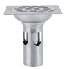 Waste Floor, 11 x 11 x 6 Thickened Stainless Steel