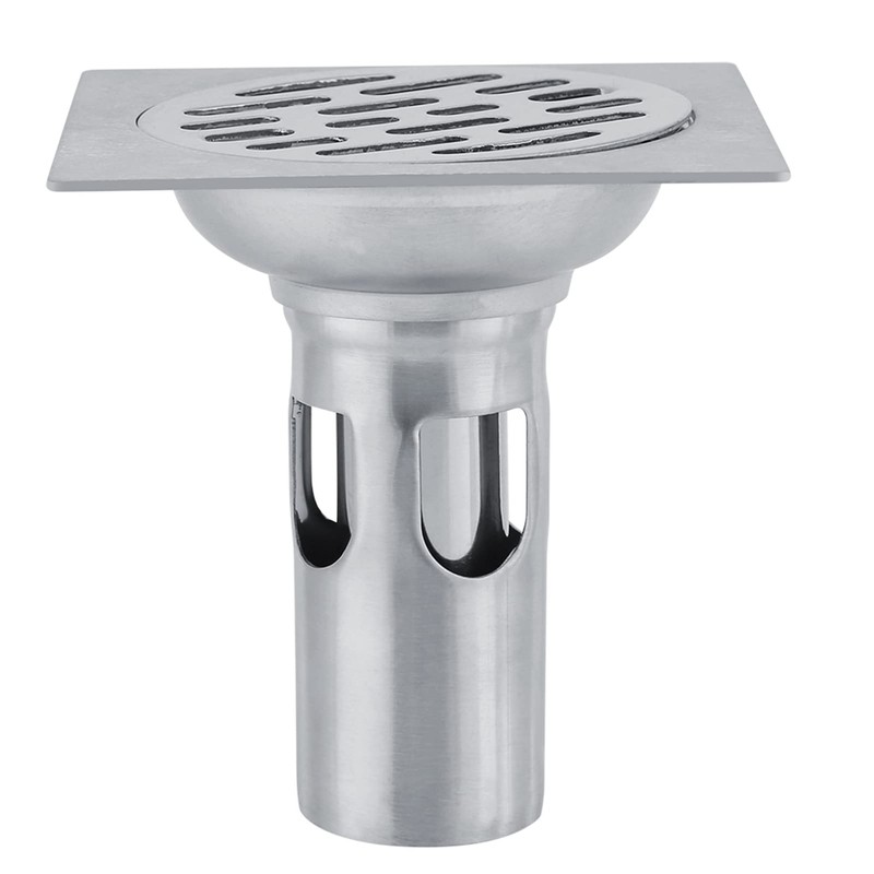 Waste Floor, 11 x 11 x 6 Thickened Stainless Steel