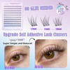 ALICE Self Adhesive Eyelashes Natural Self Adhesive Lash Clusters No