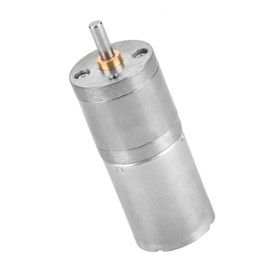 Geared Motor Low Speed Reduction Gear Motor High Speed Reduction Motor Adjustable Electric Metal Gear Motor 25mm DC 12V