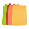 Tiardey 4PCS Colour Coded Chopping Boards Set Durable, Scratch-Resistant, Anti-Slip,
