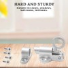 CEEYSEE Pack of 4 Automatic Locking Door Latch Aluminium Alloy