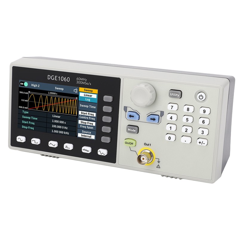 Single Signal Generator 60MHz Wide Amplitude and Frequency Range Arbitrary