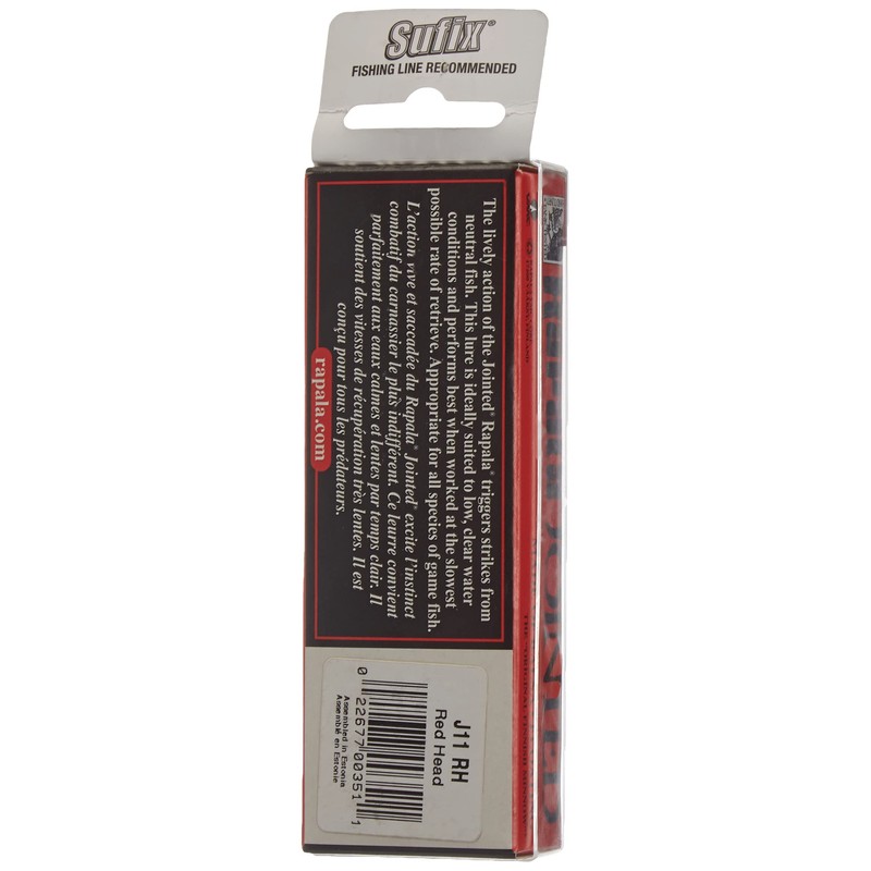 Rapala Jointed Lure with Two No. 2 Hooks, 1.2-4.2 m