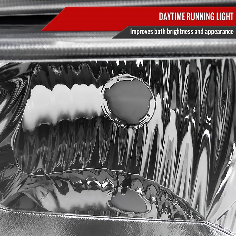 HABU Headlight Assembly for 2003-2006 Chevy Silverado 1500/1500HD/2500/2500HD/3500, 2002-2006 Avalanche