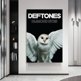 Deftones Diamond Eyes Poster Album Cover Posters Canvas Art Poster Bedroom Decor Posters - Size: 8x12