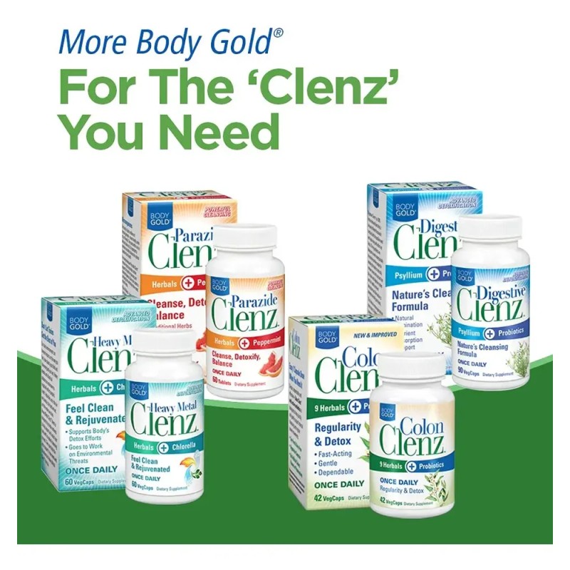 Bodygold Liver Clenz 60 Cápsulas Vegetales Hepático