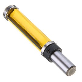 Gasea 1/2-Inch Shank Top & Bottom Bearing Flush Trim Pattern Router Bit Woodworking Cutter Tool