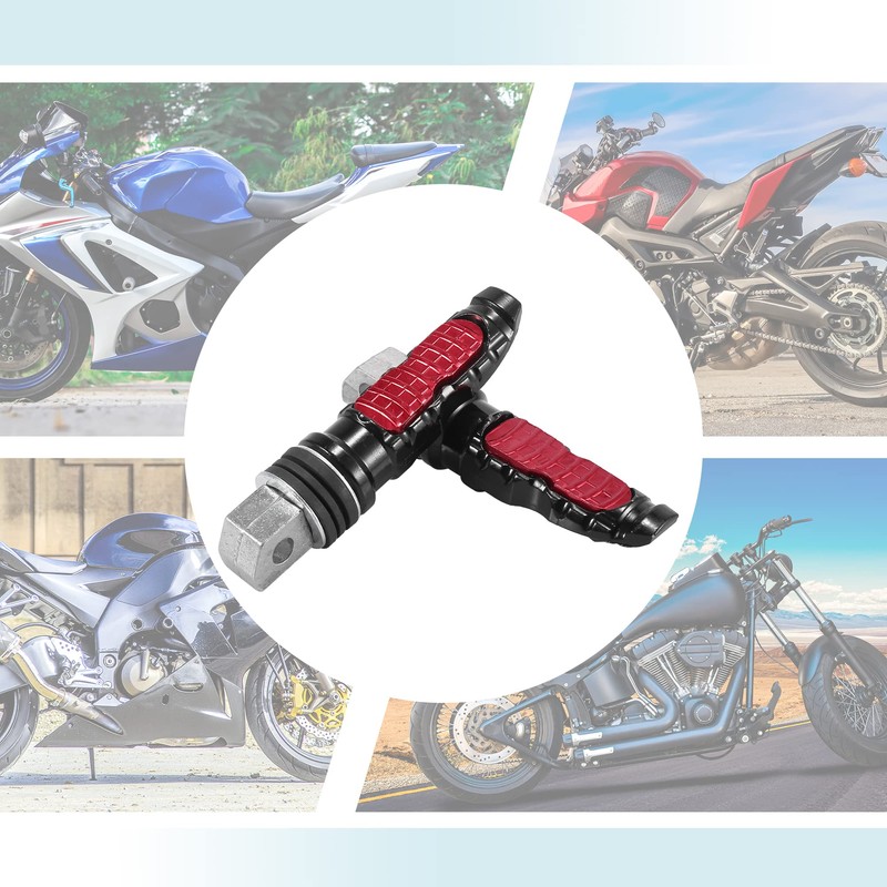 Motoforti 1 Pair 8.5mm Motorcycle Rearsets Rear Set Footrest Peg