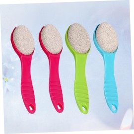 Baluue Exfoliating Foot Grinder Double Sided Brush Foot Scraper for Dead Skin Removal Care Brush Random