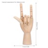 Wooden Hand Model Art Joint Puppet Decoration Artist Drawing Wood