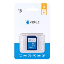Keple 16GB SD Card 16GB | SD Memory Card Compatible with Sony Cyber-Shot DSC-H90, DSC-HX300, DSC-HX50V, DSC-HX90V DSLR Camera | 16GB G UHS-1 U1 Class 10 SDHC Card