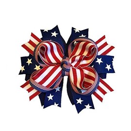 Patriotic Boutique Hair Bow