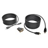 Tripp Lite 15ft HDMI DVI USB KVM Cable Kit USB