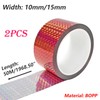 Qrity 2 Rolls Craft Decorative Tape 15mm x 50m Masking
