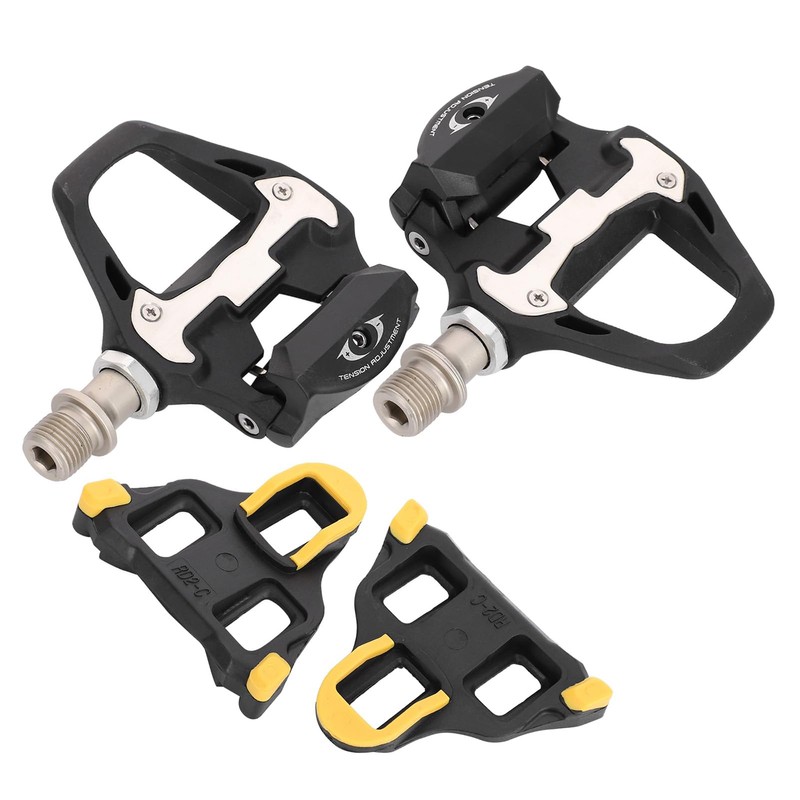 KIMISS Road Bike SL Self Locking Pedals Aluminum Alloy Cleats