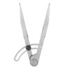 Leather Craft Compass Steel Adjustable Spacing Edge Creaser DIY Tool