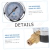 VILLFUL Vacuum Pressure Gauge Air Compressor Oil Water Gas Vacuum