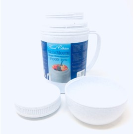 Vacuum Insulated Food Jug Flask Jar Wide Mouth Thermos 20.29 Oz Hot/Cold .6-Ltr