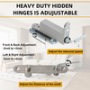 Self Closing Door Pivot Hinge Heavy Duty Hidden Hinges for