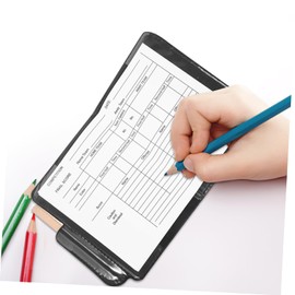 Kisangel Soccer Referee Kit of Standard Soccer Cards Yellow Red Penalty Cards Portable Referee Match Supply Accessory