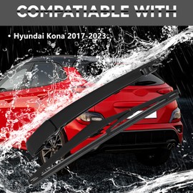 Rear Windscreen Wiper Arm Compatible with Hyundai Kona 2017-2023, Rear Wiper Arm Car Rear Wiper Blade Kit Waterproof Rear Wiper Arm