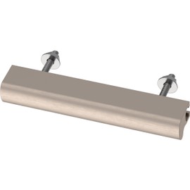 Franklin Brass Dropped Edge Adjusta-Pull Adjustable 1 to 4 in. (25-102 mm) Satin Nickel Cabinet Drawer Pull (5-Pack), P49108-SN-B