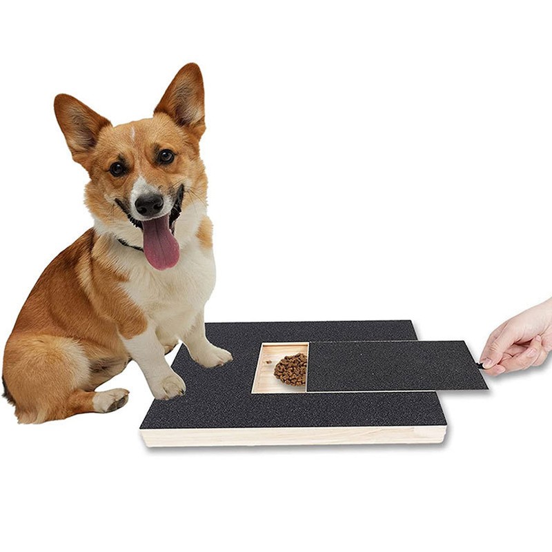 Dog Nail Board Wooden Anxiety Free Sandpaper Dog Nail File