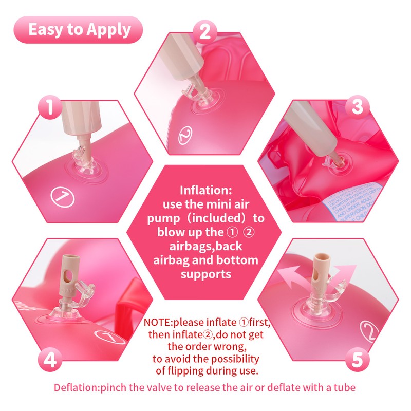 Inflatable Baby Swimming Float Baby Swim Float Ring Cute Baby