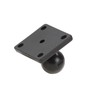 RAM MOUNTS ラムマウント マウント部 2x1.7ベース AMPSホールパターン ブラック RAM-B-347U