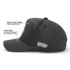 FLIPPER Kpop Fashion Outdoor Camping Round Embroidered Cap, Men's, Women's,