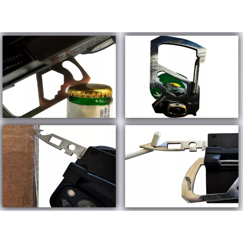 KaTTON - Utlity Knife -Removable Multi tool - Pop-Up Wallet,