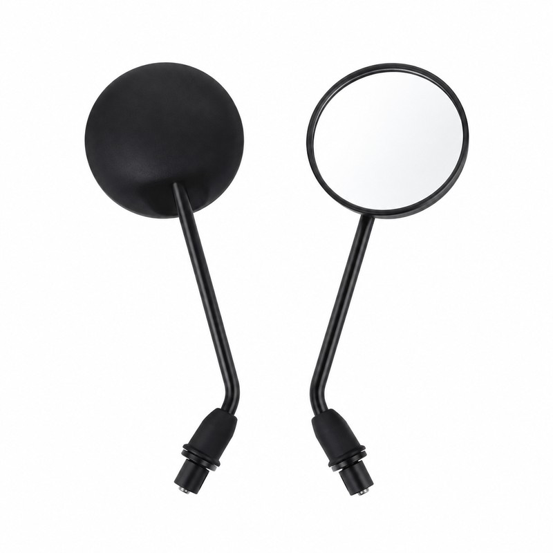 Motorcycle Bar End Mirror for Rear Viewing – Compact Side