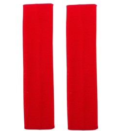 Mytoptrendz® 2 PCS Sports Gym Yoga Headband Plain Strechy Fabric Hairband 5cm Wide for for Girls Boys Women(RED)