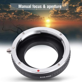For Eos Lens To M42 Adapter - Replacement For Canon Adapter Ring-Lens Adapter Ring,Alloy Eos-M42 Adapter Lens Ring Replacement For Canon Ef/Ef-S Mount Lens Replacement For M42 Mount Camera