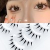Musegetes False Eyelashes, 4D False Eyelashes, Natural False Eyelashes, Ultra