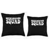 Shenanigans Squad Funny St Patrick's Day Shamrock Lucky Throw Pillow