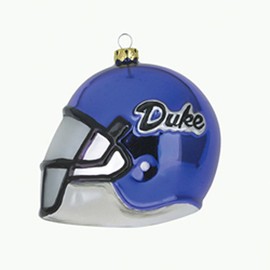Team Sports America Duke Blue Devils Team Glass Helmet Ornament