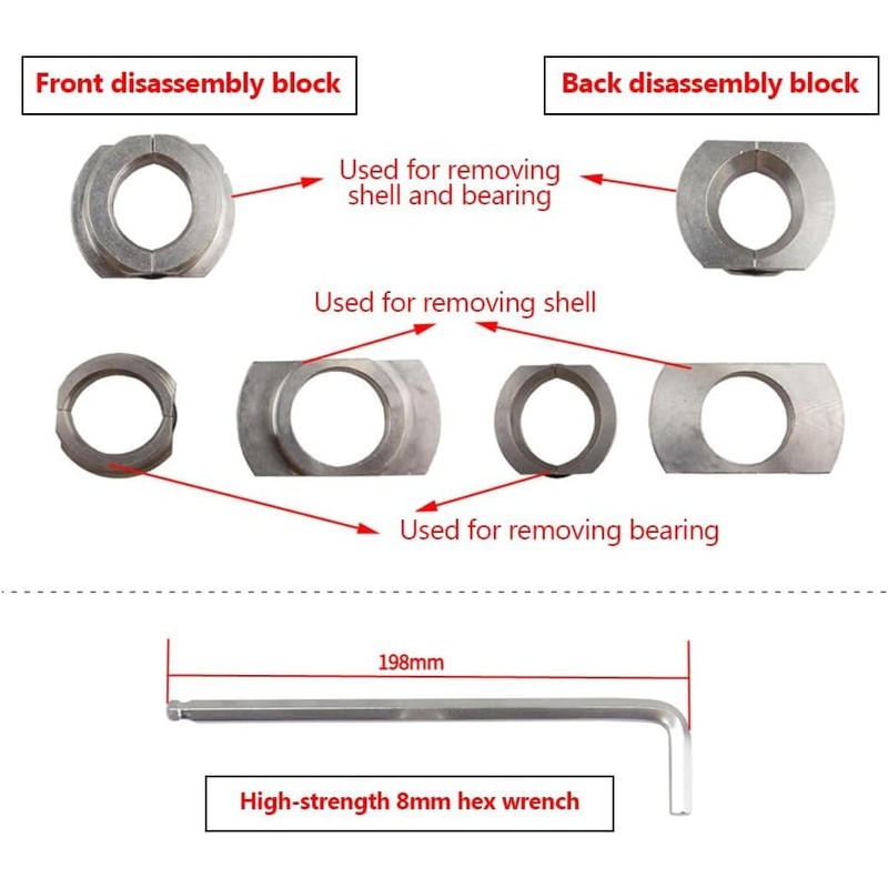Lixada Bicycle Bearing Press Kit Bike Bottom Bracket Install and
