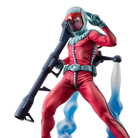 GGG Mobile Suit Gundam Char Aznable Normal Suit Version, Approx. 9.8 inches (250 mm), PVC Pre-painted Complete Figure