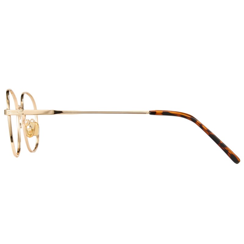 Cyxus Retro Oval Blue Light Blocking Glasses for Women Men