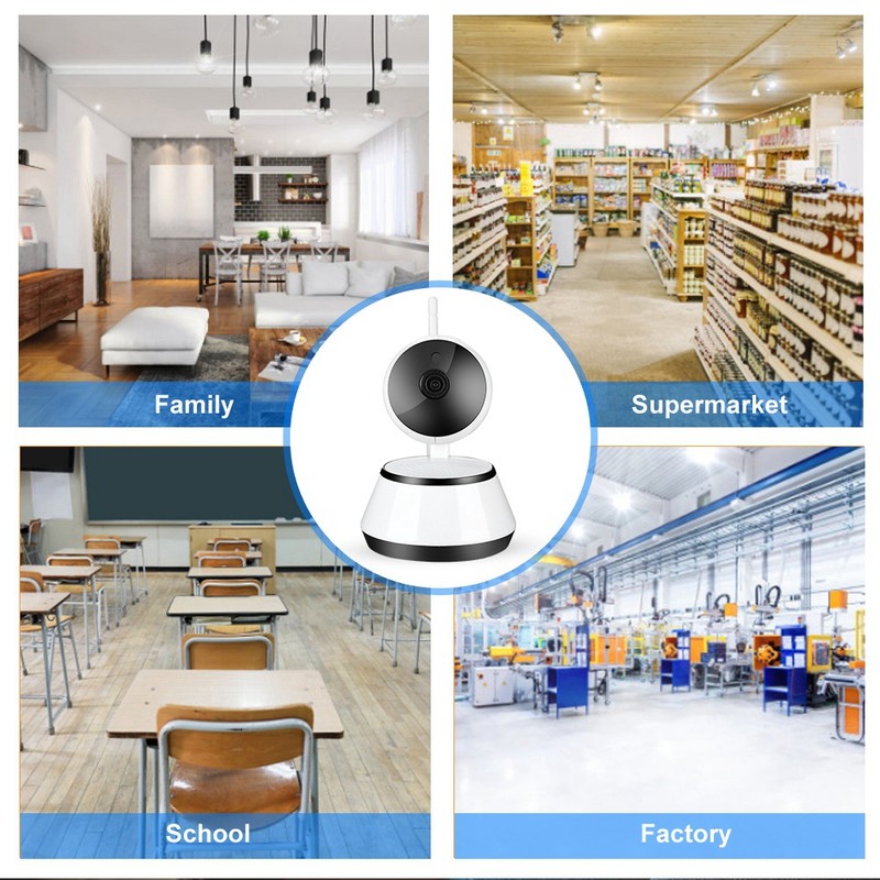 720P WiFi Smart IP Surveillance Camera Wireless IR Night Vision