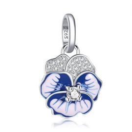 Symretie 925 Sterling Silver Charms and Pendants for Women’s Bracelets, Necklaces, Gifts, Turtle Ocean Charm, Silver