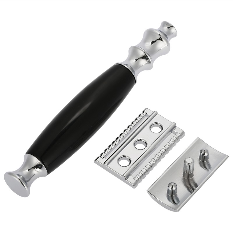 Stainless Steel Beard Shaping Template and Razor Mustache Shaving Set